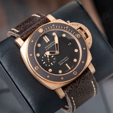 panerai submersible bronzo for sale|Panerai submersible 42mm.